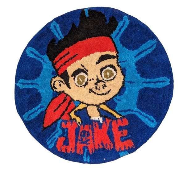 Disney Jake and the Neverland Pirates bath rug NWT - Picture 1 of 5